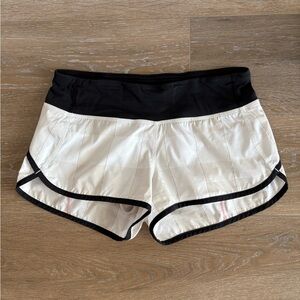 lululemon athletica Black and White Shorts